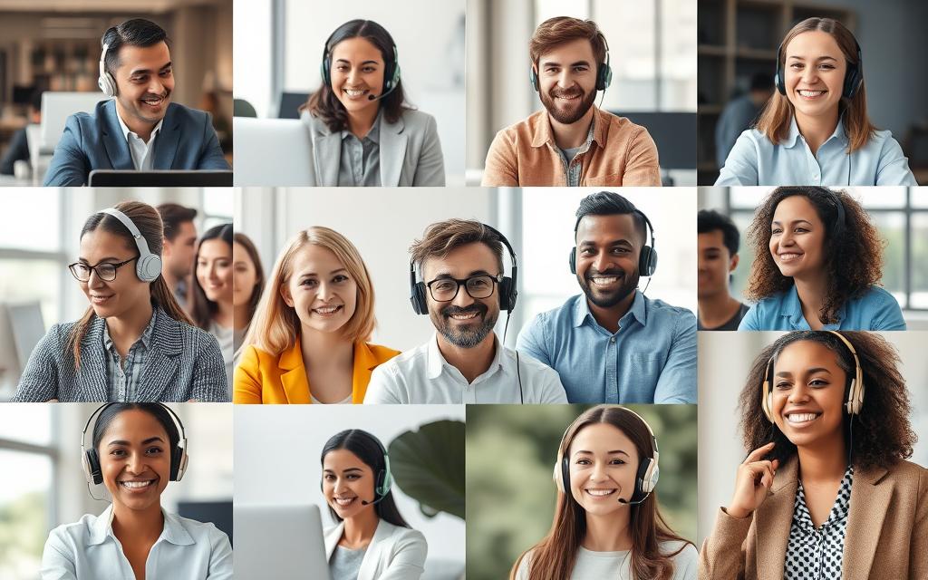 Collage of diverse ForGeniusWave users experiencing success in different settings